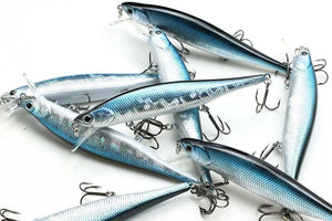 Lightning Pointer 110SP, Jerkbait Side by Side Action Tournament Winning Perfect Wobbling Freshwater Lake Bass Fishing Champion Bait