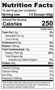 Metabolic Boost Shake Vanilla Meal Replacement 14 Servings